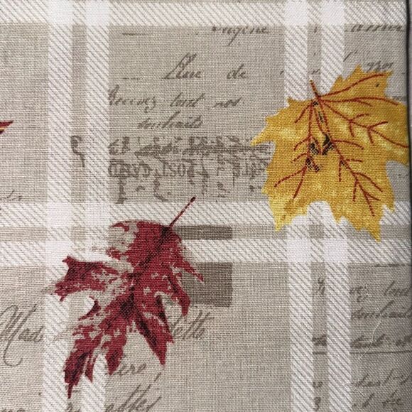 Autumn Hill Set of 3 Cotton Ivory Rust Gold Pumpkins Fall Harvest Kitchen Towels - Picture 9 of 9